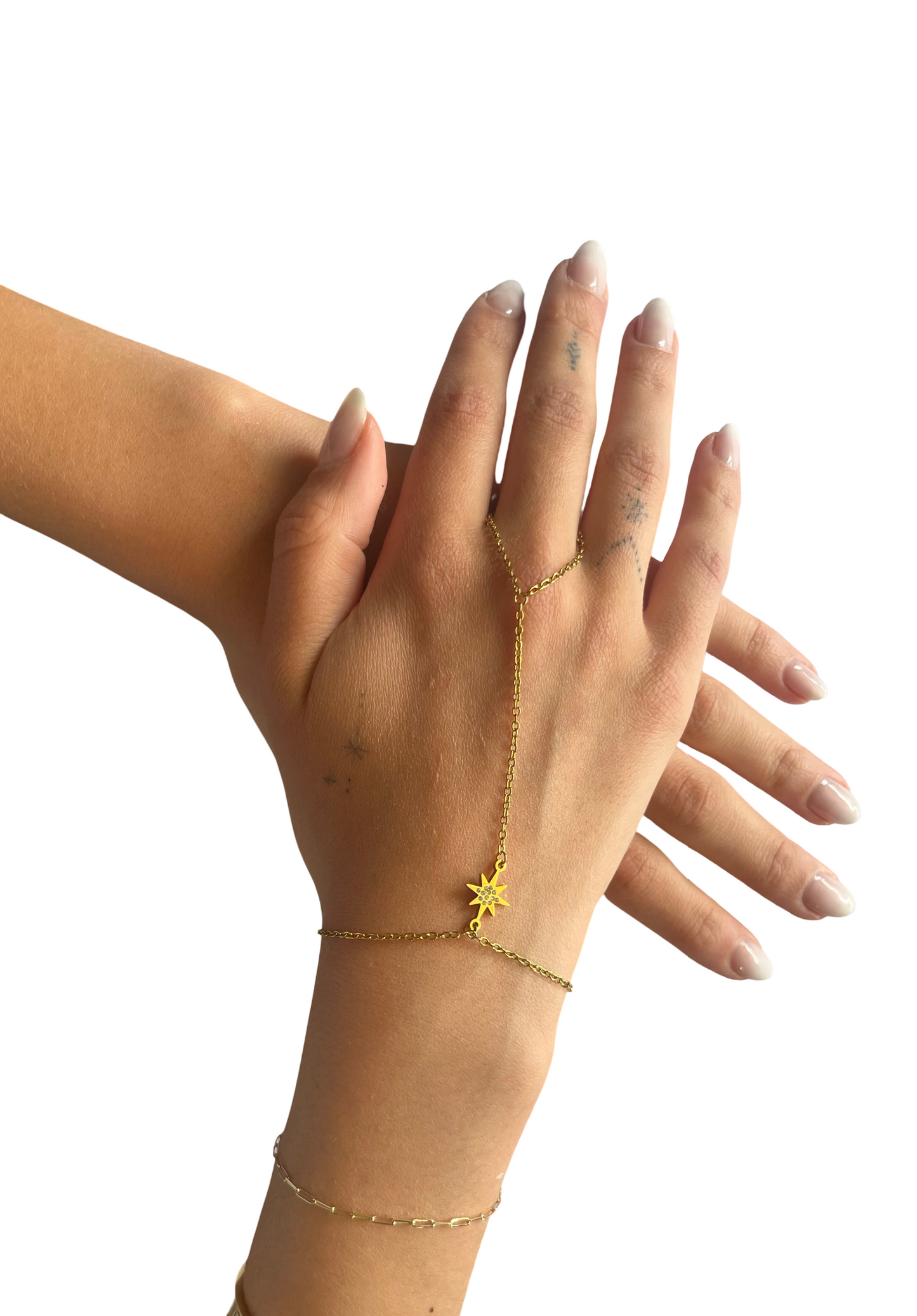 Solar Kiss Hand Chain