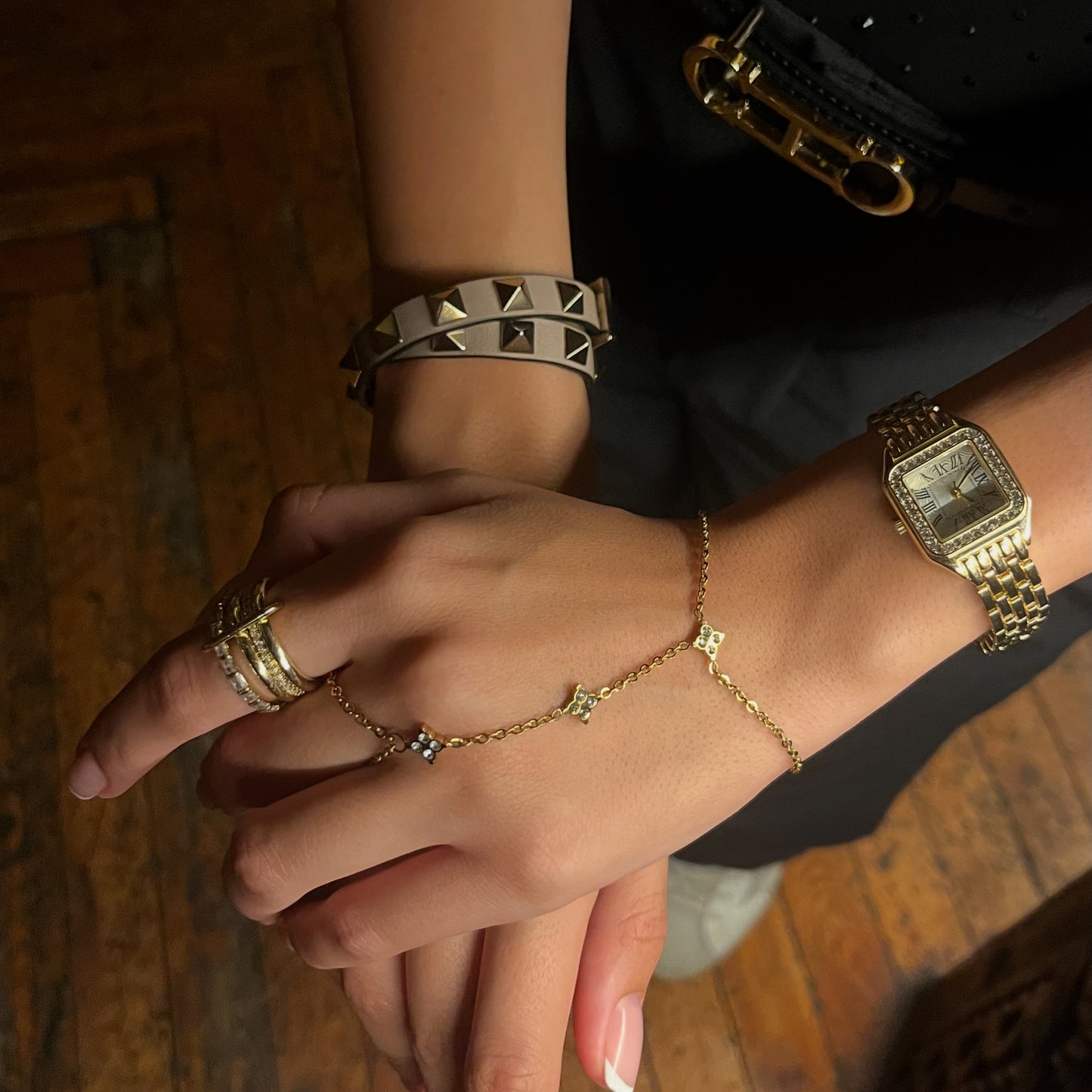 Aurora Stardust Hand Chain