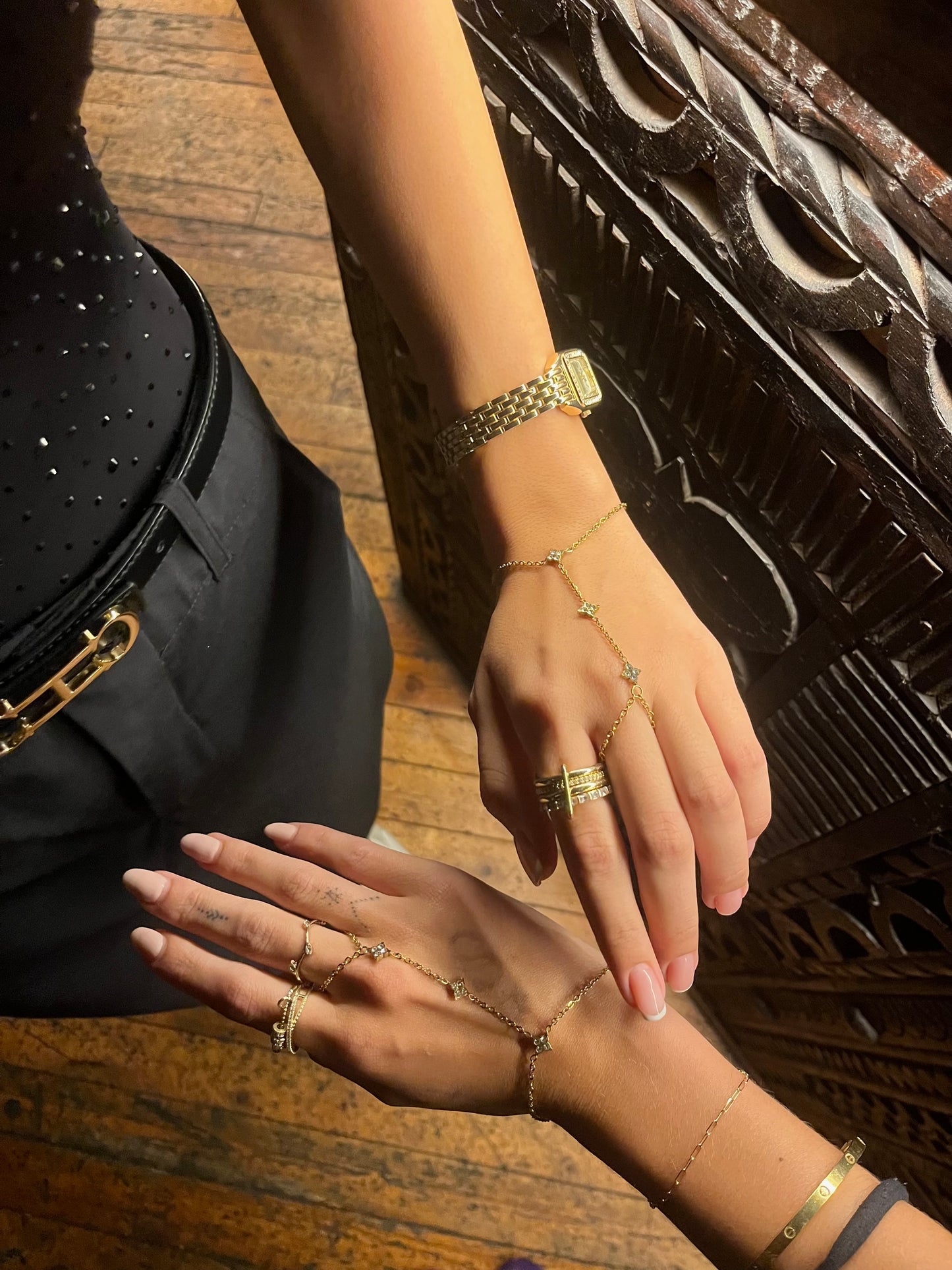 Aurora Stardust Hand Chain