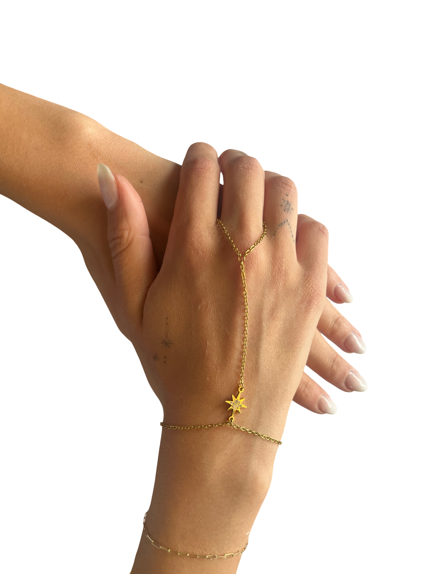 Solar Kiss Hand Chain